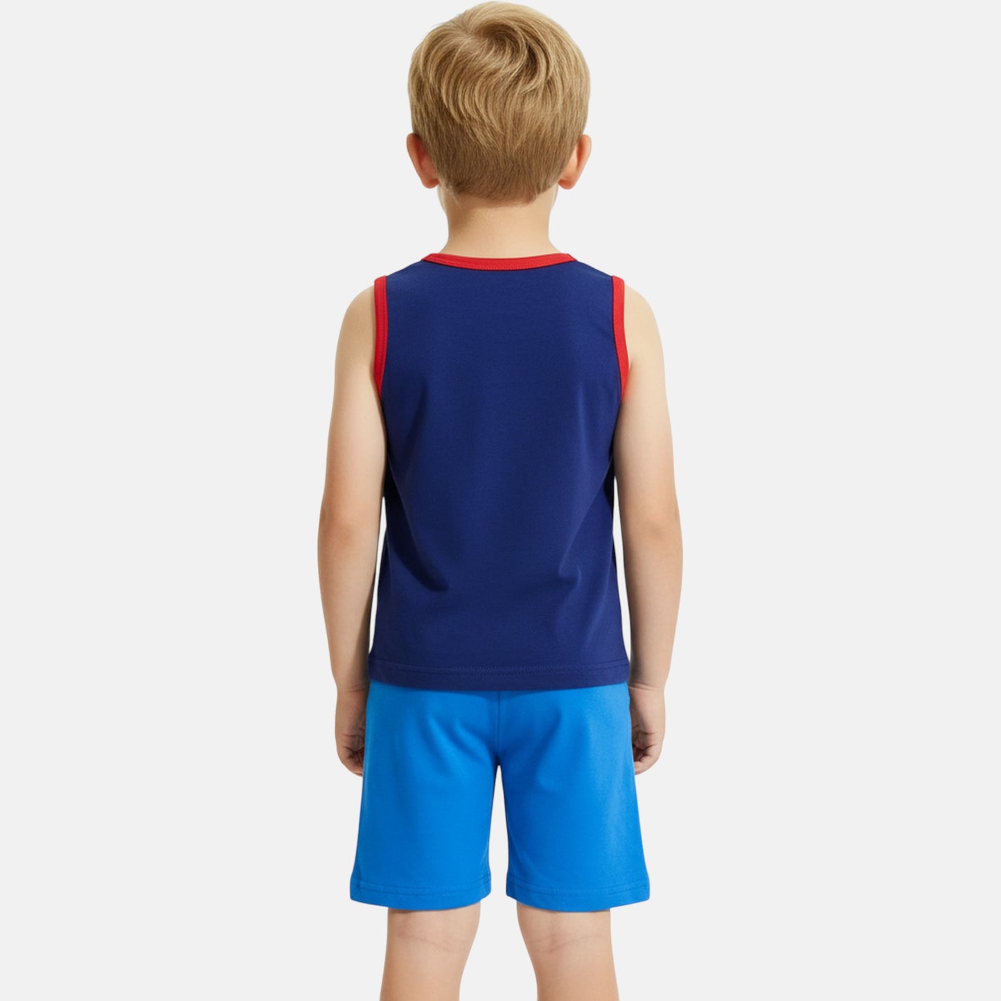 Conjunto T-Shirt e Calções Sonic sem mangas