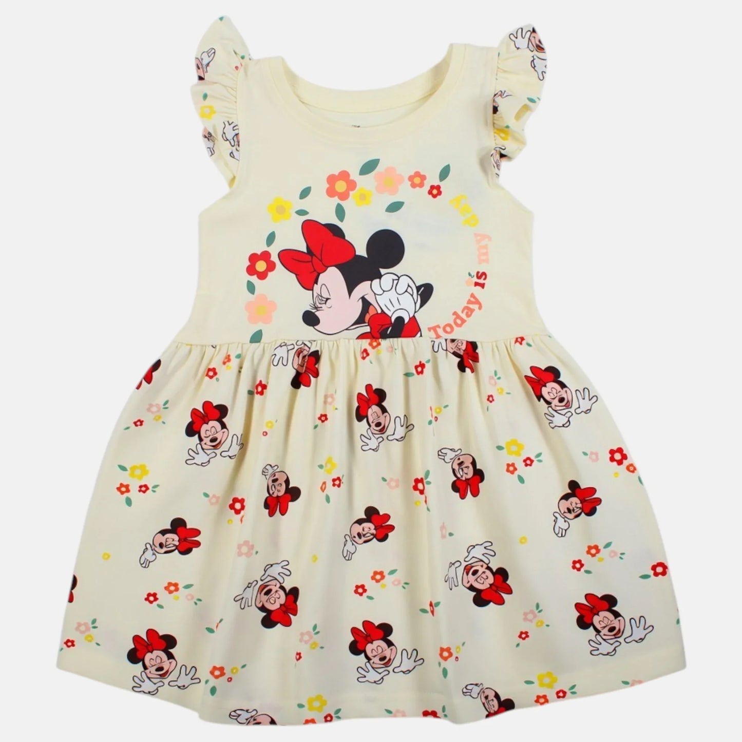 Vestido Minnie Today is my day (3-8 anos)