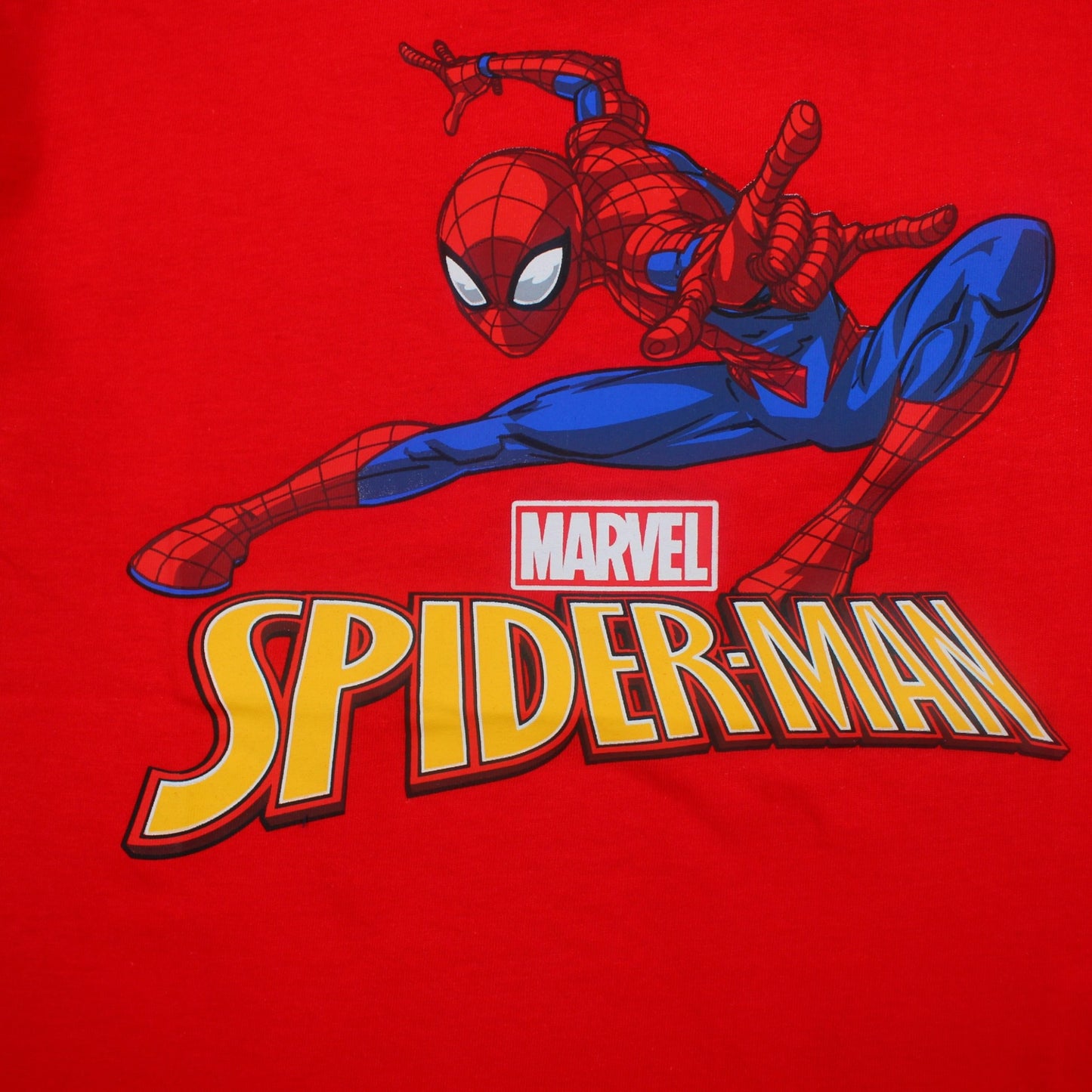 T-shirt manga curta Spiderman azul/vermelho