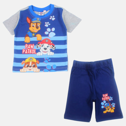 Conjunto T-Shirt e Calções Patrulha Pata