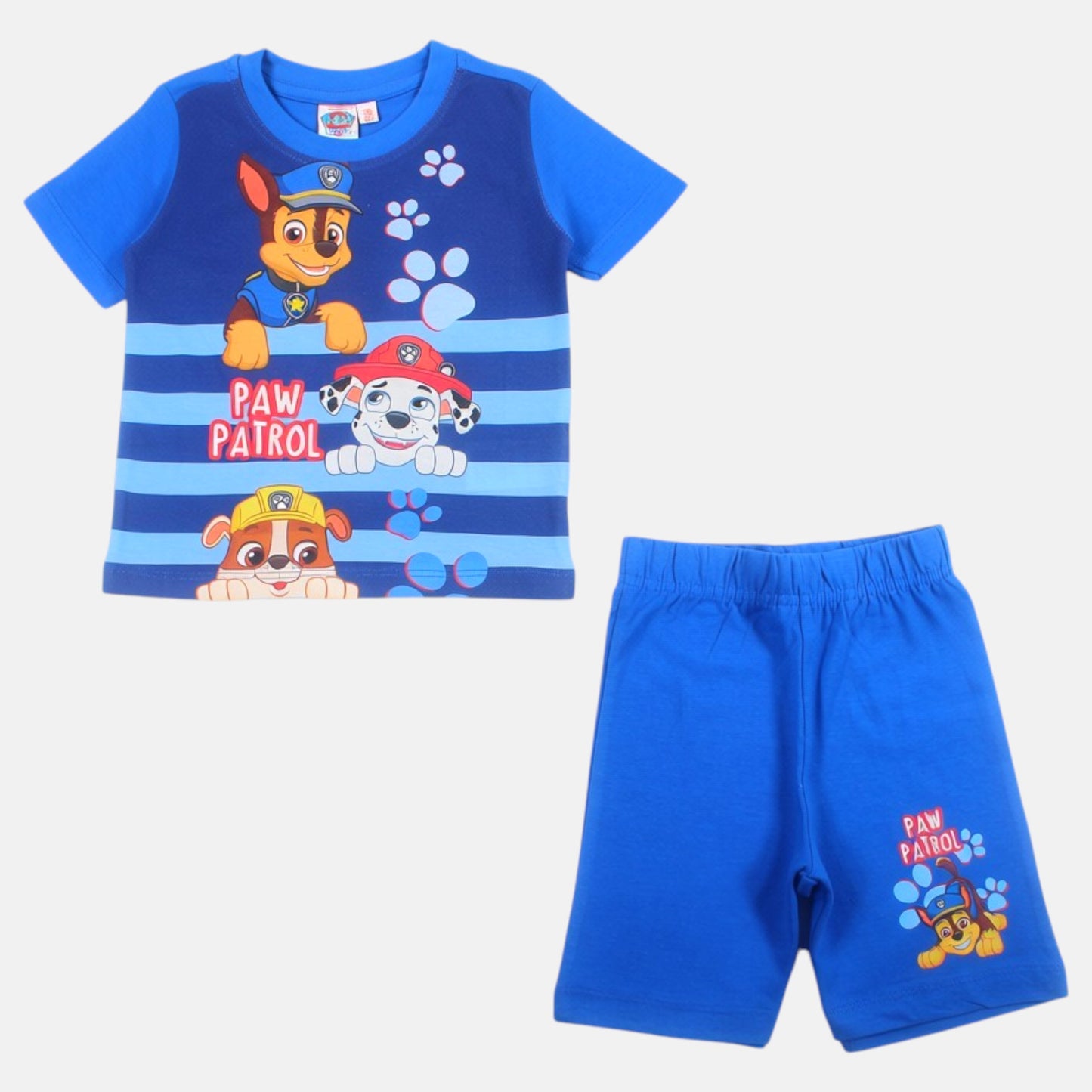 Conjunto T-Shirt e Calções Patrulha Pata