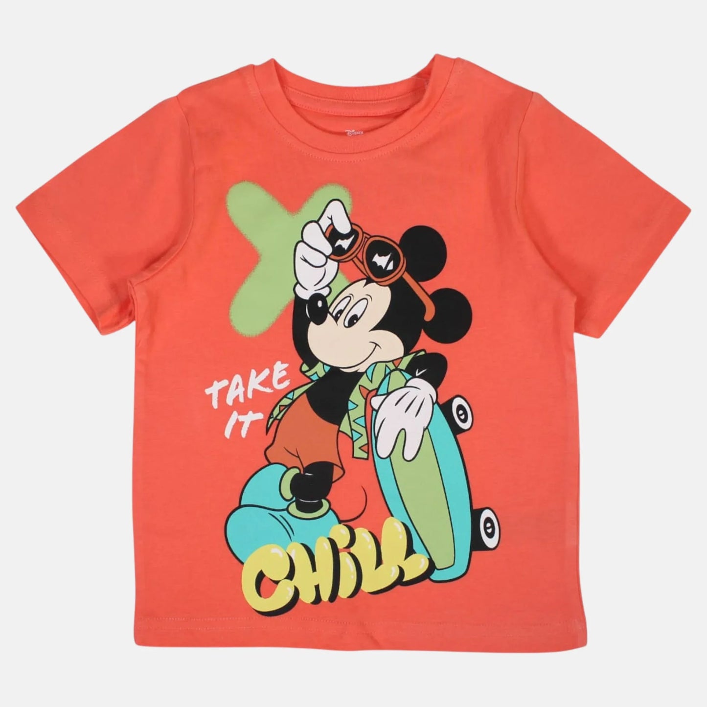 T-shirt manga curta Mickey Chill