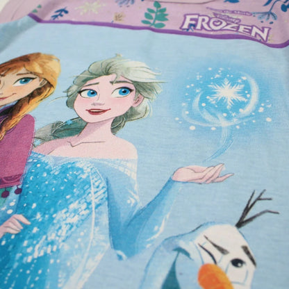 T-shirt manga curta Frozen