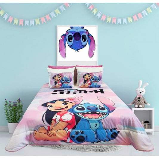 Colcha Cama Stitch Casal - BONECADA