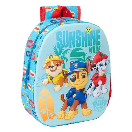 Mochila pré-escolar Patrulha Pata - 33 cm