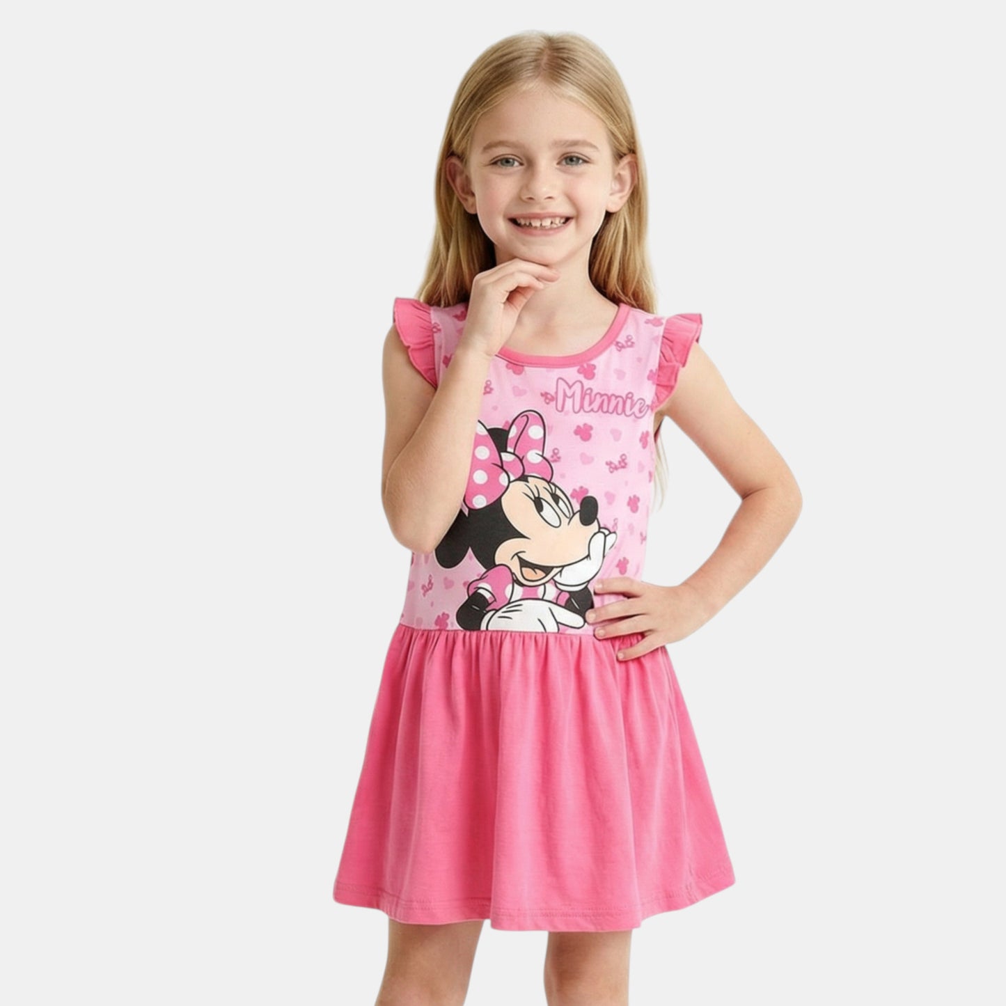 Vestido Minnie (3-8 anos)