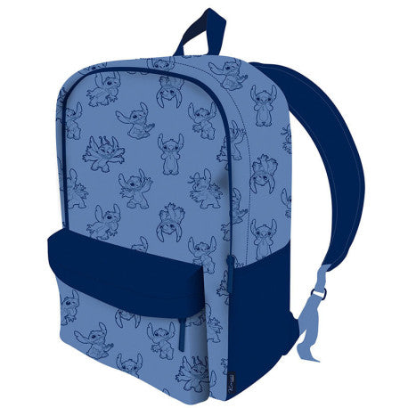 Mochila Stitch Azul 41cm