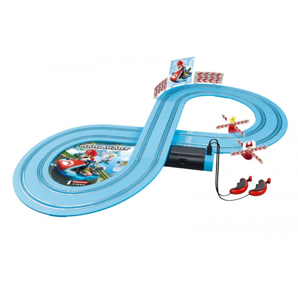 Pista de carros Super Mario Kart Carrera First