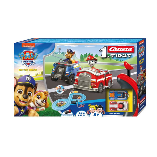 Pista de carros Patrulha Pata Carrera First