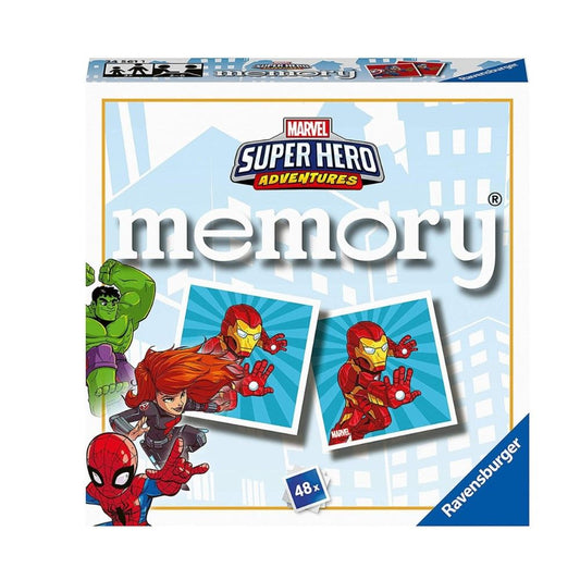 Jogo Memória Super Heróis da Marvel (48 cartas)