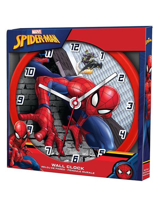 Relógio de Parede Spiderman 25cms