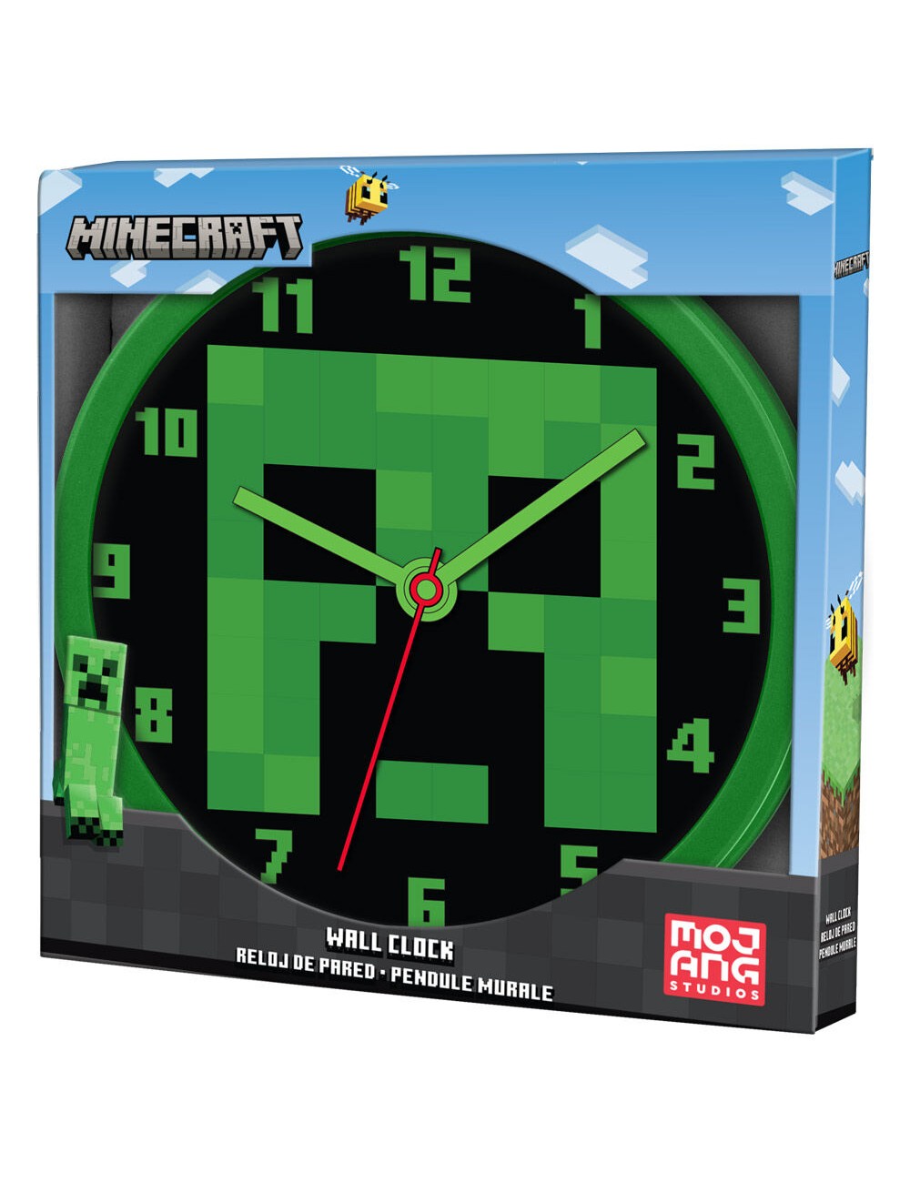 Relógio de Parede Minecraft