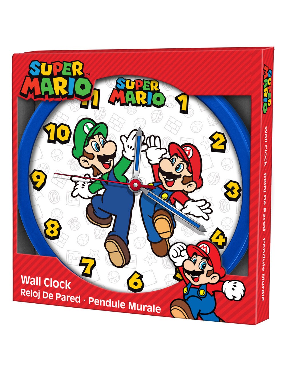 Relógio de Parede Super Mario Bros