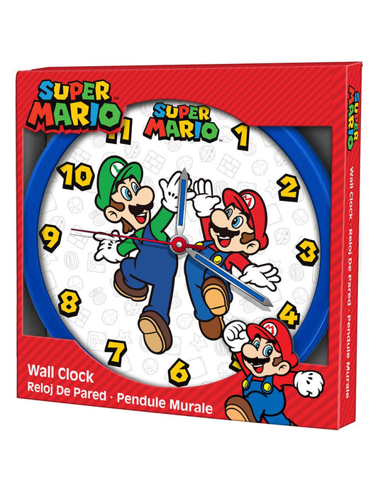 Relógio de Parede Super Mario Bros