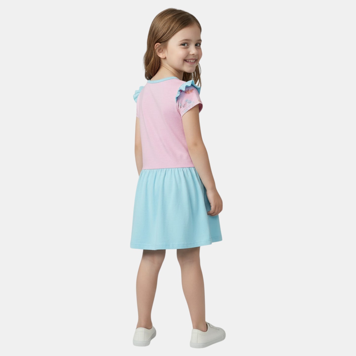 Vestido Frozen (3-8 anos)